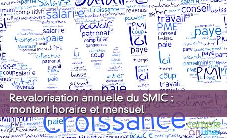 Revalorisation annuelle du SMIC