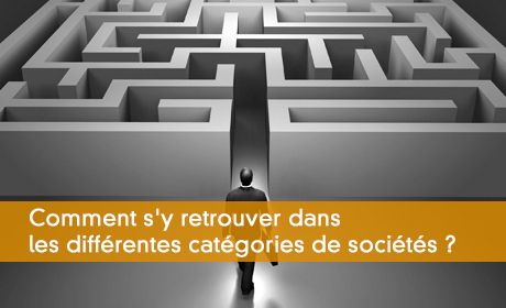 Comment s'y retrouver dans les différentes catégories de sociétés ?