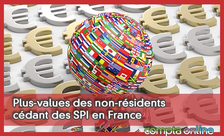 Plus-values des non-rsidents cdant des SPI en France   