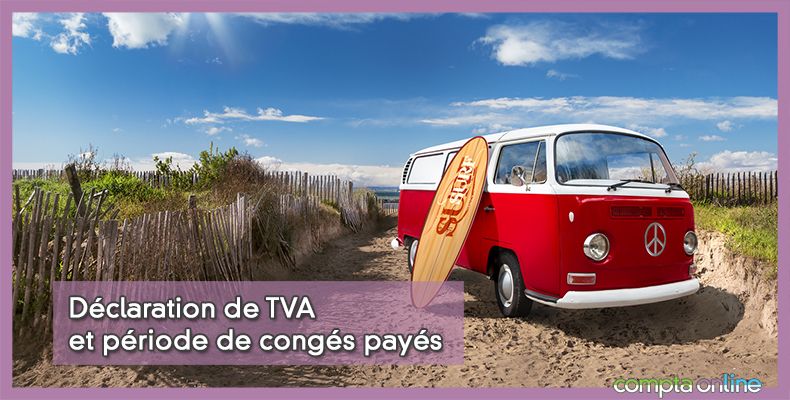 Acompte TVA congés
