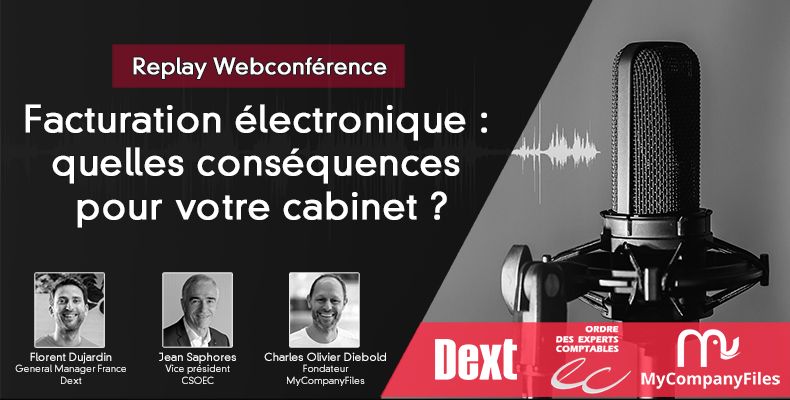 WebconfCO : les futurs impacts de la facturation électronique dans votre cabinet