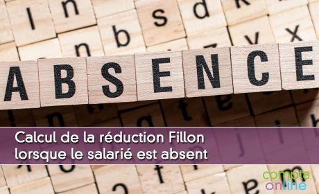 Calcul de la rduction Fillon lorsque le salari est absent