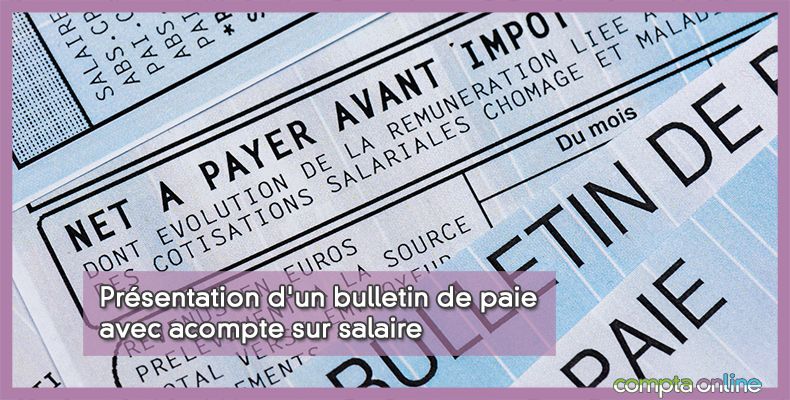 Acompte sur salaire