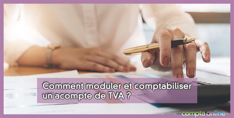 Acompte de TVA