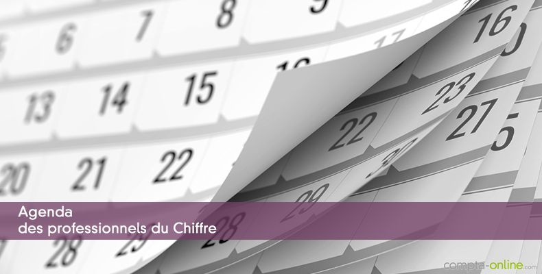 Agenda des professionnels du Chiffre