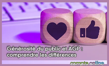 Gnrosit du public et AGP : comprendre les diffrences
