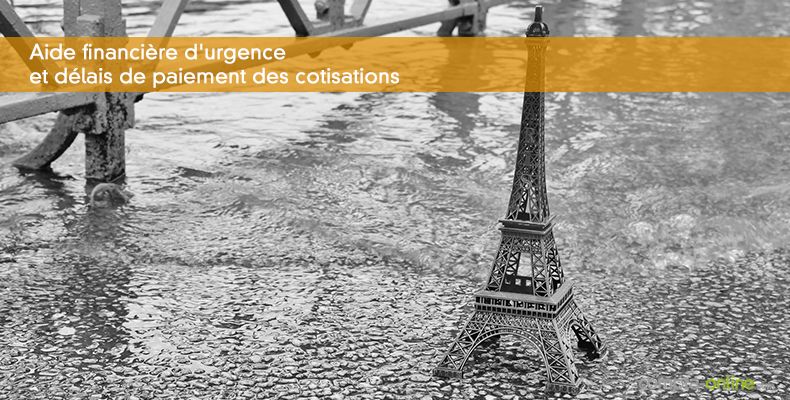 Aide financière d'urgence et délais de paiement des cotisations