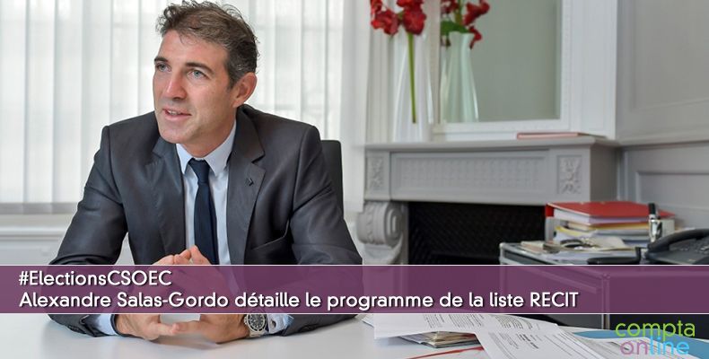 #ElectionsCSOEC Alexandre Salas-Gordo détaille le programme de la liste RECIT