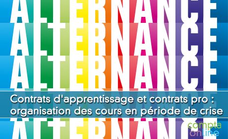 Contrats d'apprentissage et de professionnalisation : organisation des cours en priode de crise