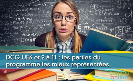 DCG UE6 et 9  11 : les parties du programme les mieux reprsentes  l'examen