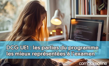 DCG UE1 : les parties du programme les mieux reprsentes l'examen