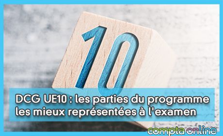 DCG UE10 : les parties du programme les mieux reprsentes  l'examen