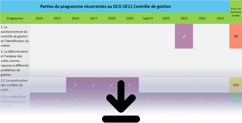 Analyse sujets DCG UE11