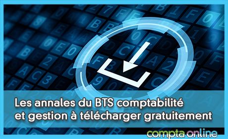 Les annales du BTS comptabilit et gestion tlcharger gratuitement