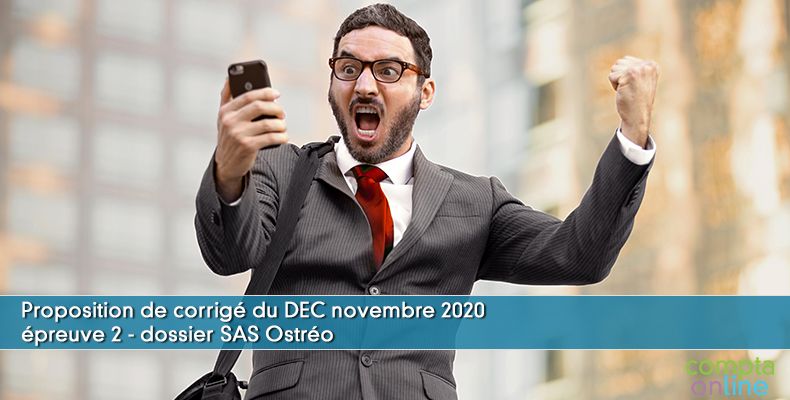 Corrigé du DEC novembre 2020
