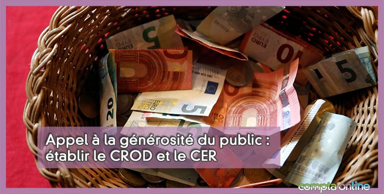 Appel à la générosité du public