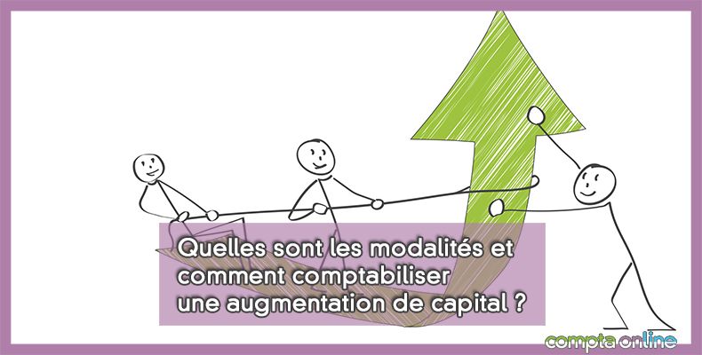 Comptabilisation augmentation de capital