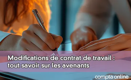 Avenant au contrat de travail