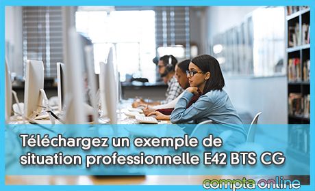Tlchargez un exemple de situation professionnelle E42 BTS CG