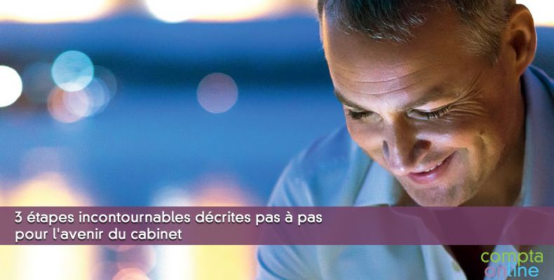 3 étapes incontournables décrites pas à pas pour l'avenir du cabinet