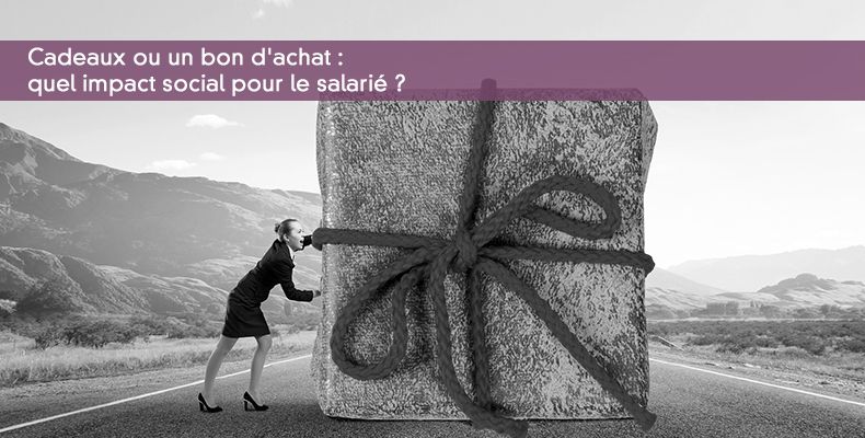 Cadeaux ou bons d'achats aux salariés
