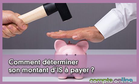 Comment dterminer son montant d'IS ?