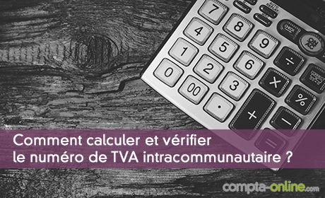 Calcul du numéro de TVA intracommunautaire