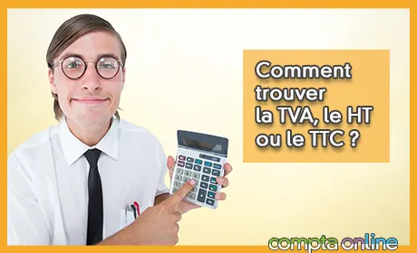 Calculer la TVA à partir d'un prix HT ou TTC