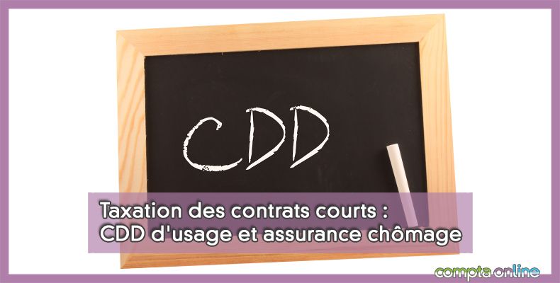 CDD d'usage