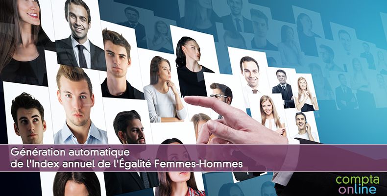 Génération automatique de l'Index annuel de l'Égalité Femmes-Hommes