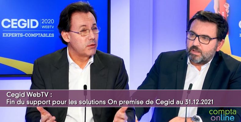 Vers la fin du support pour les solutions On Premise de Cegid Expert et Quadra Expert