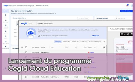 Lancement du programme Cegid Cloud Education