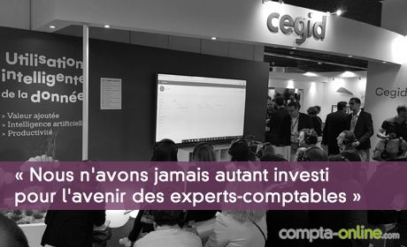 François Méro « Nous n'avons jamais autant investi pour l'avenir des experts-comptables »
