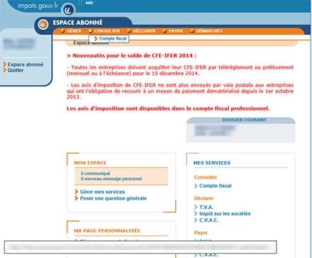 COMMENT TÉLÉCHARGER AVIS CFE