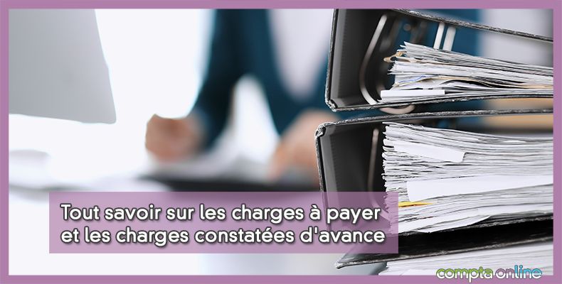 Charges constatées d'avance