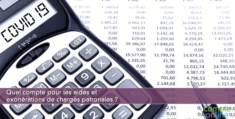 Quel compte pour les aides et exonérations de charges patronales ?