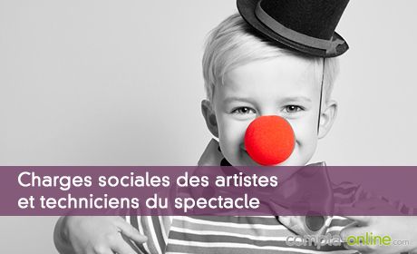 Charges sociales des artistes et techniciens du spectacle