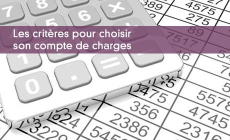 Choisir son compte de charges