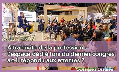 Attractivit de la profession : l'espace ddi lors du dernier congrs a-t-il rpondu aux attentes ?