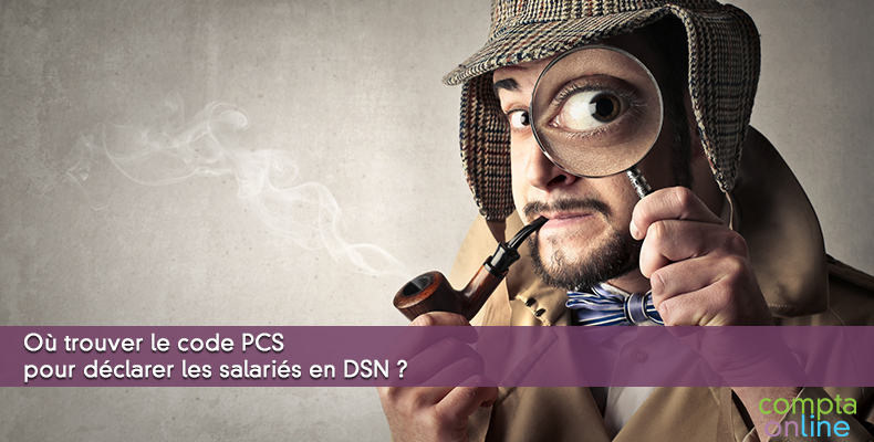Où trouver le code PCS pour déclarer les salariés en DSN ?