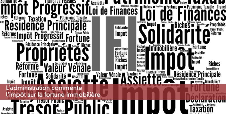 L'administration commente l'IFI