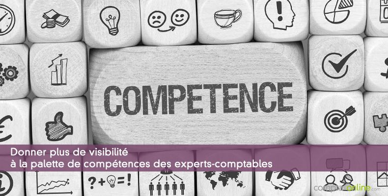 Donner plus de visibilité à la palette de compétences des experts-comptables