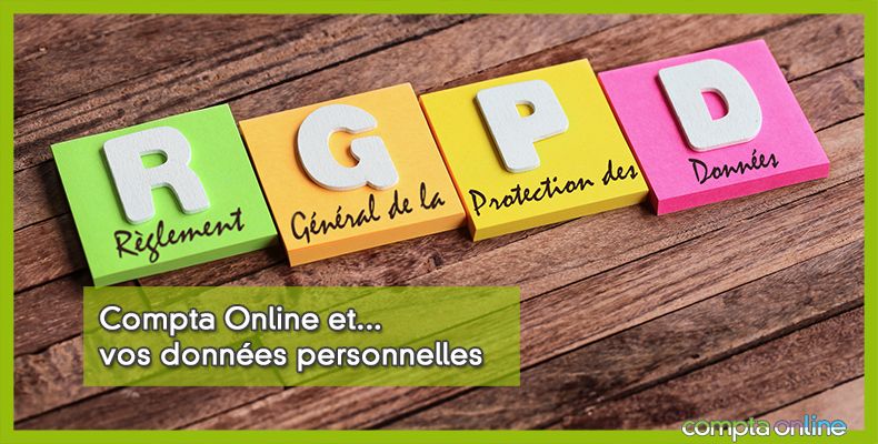 Compta Online et... vos données personnelles