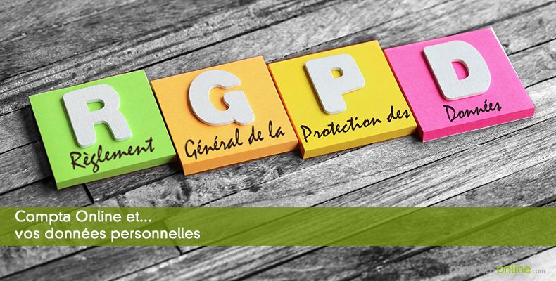 Compta Online et... vos données personnelles