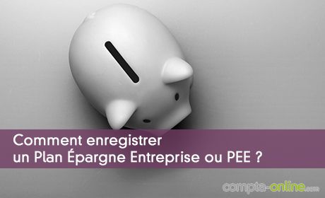 Comment enregistrer un Plan Épargne Entreprise ou PEE ?