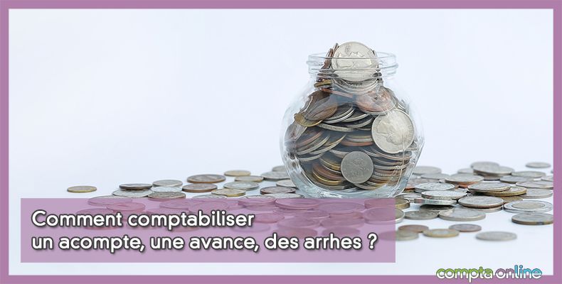Comptabiliser un acompte