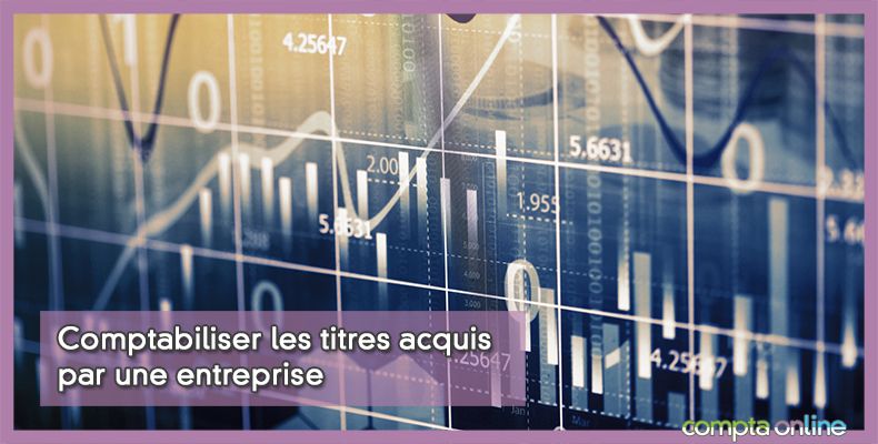 Comptabilisation actions, parts sociales