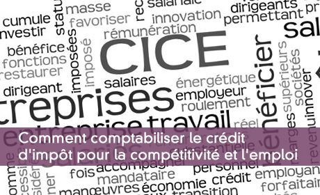 Comptabiliser le CICE