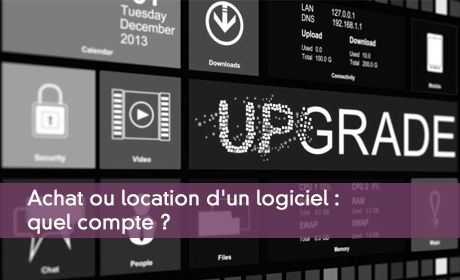 Achat ou location d'un logiciel : quel compte ?