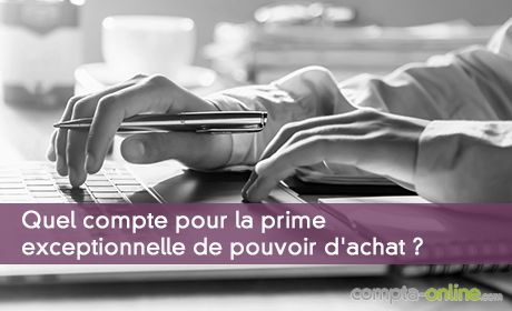 Quel compte pour la prime exceptionnelle de pouvoir d'achat ?